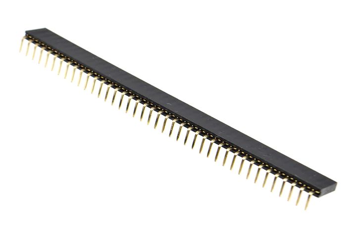 Pin headers female 1x40-pin 90 graden 2